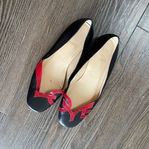 Christian Louboutin Love flats